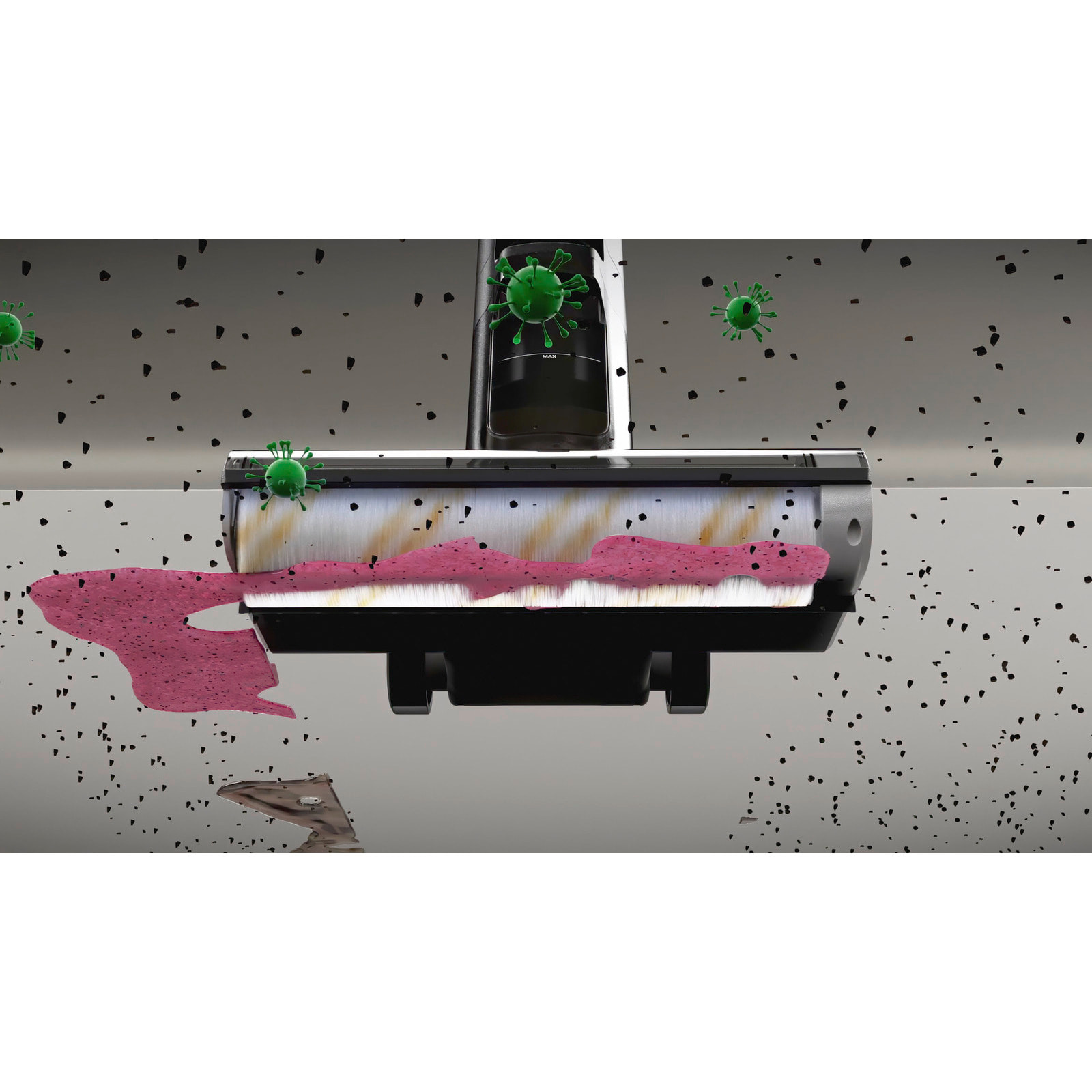 Aspirateur balai laveur sans fil Karcher FCV3 - eau et poussière - nettoyeur de sols sans fil - tous types de sols