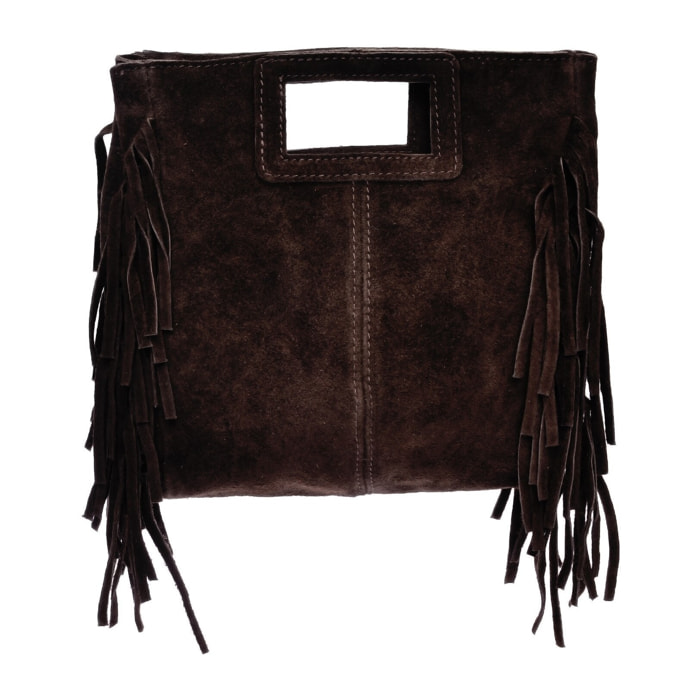 Borsa a mano Anna Luchini Marrone