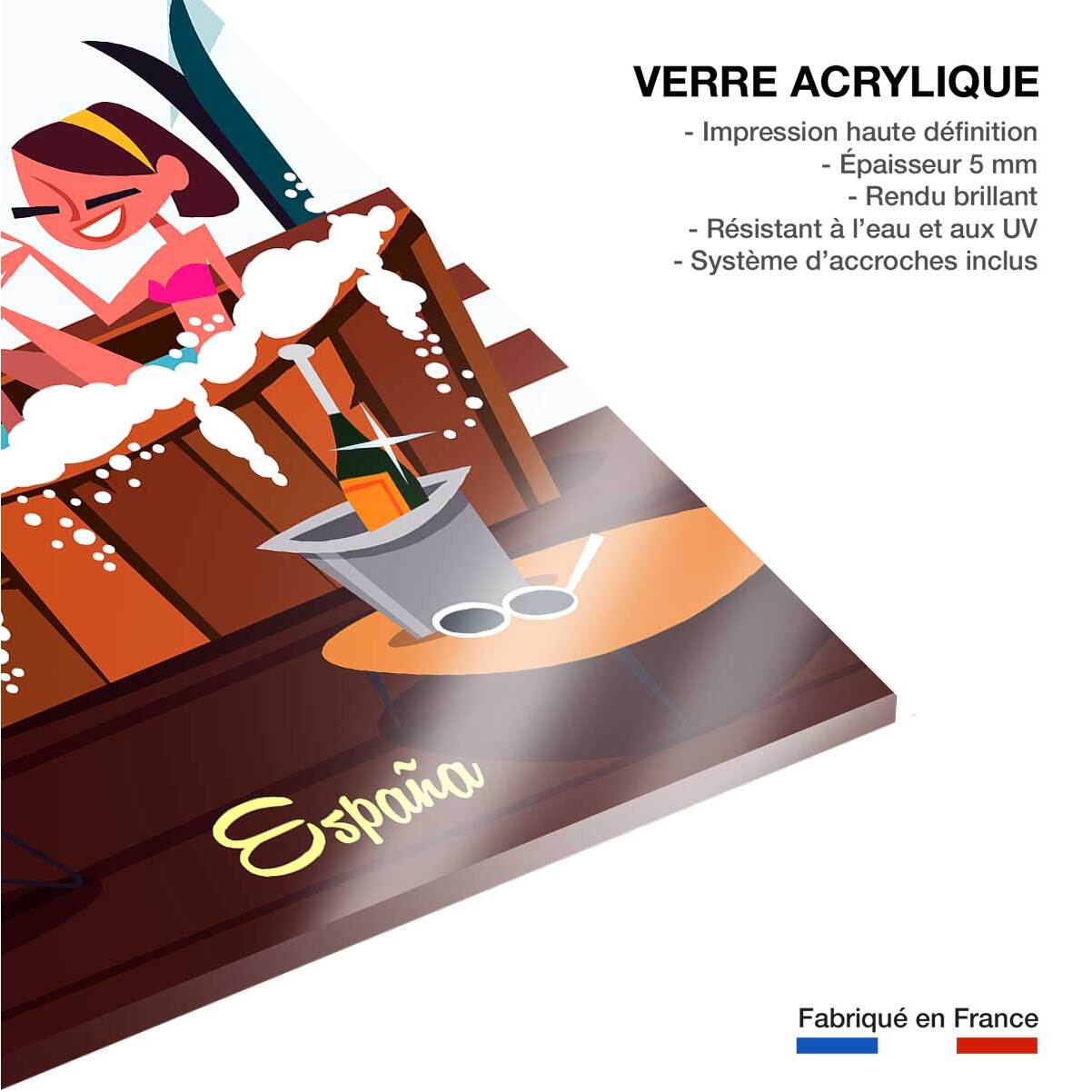 Tableau  sierra nevada Tableau plexiglas