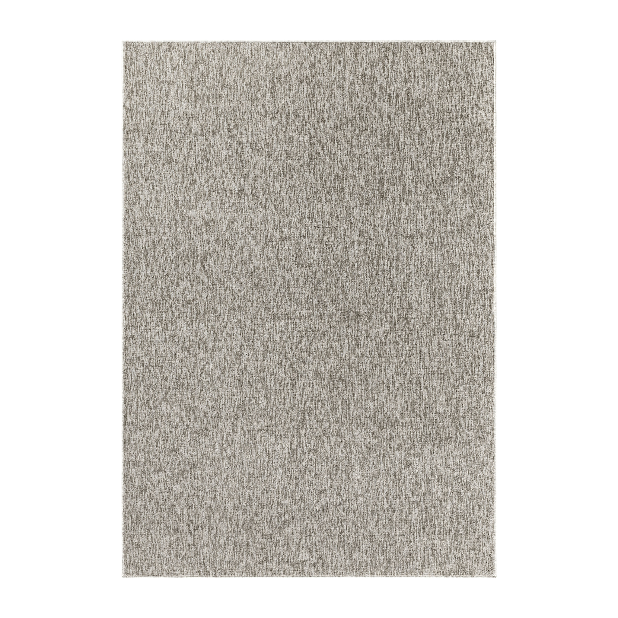 NADOR - Tapis rond de salon moderne Beige