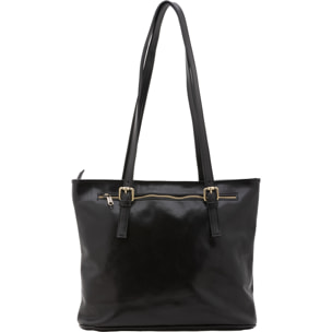 Borsa a spalla  da donna In Vera pelle Made in Italy 31x41x10 cm