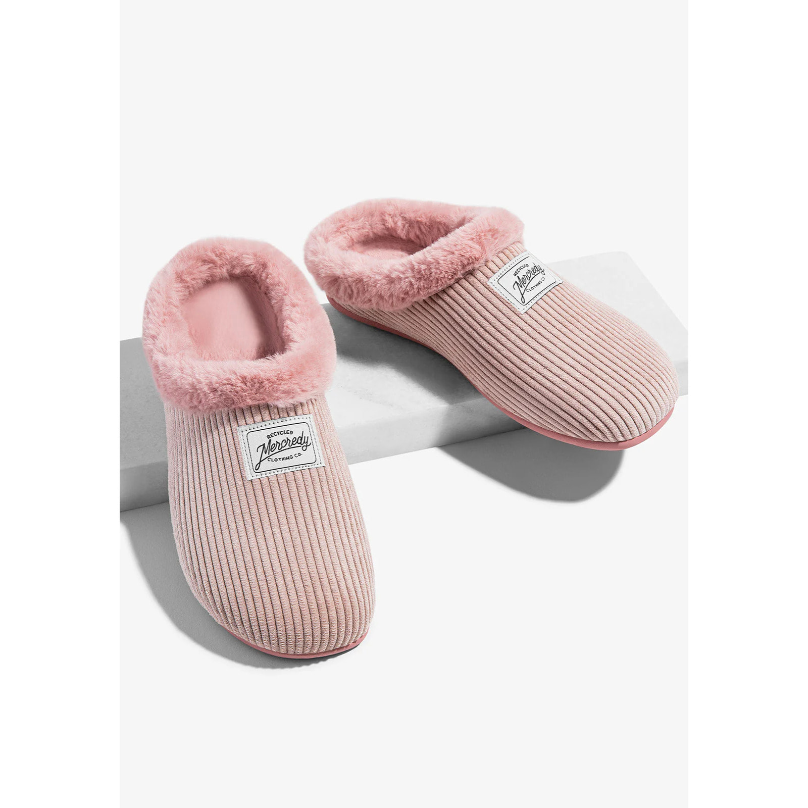 Zapatillas de Casa Mercredy Slipper Cord Rosa D.Franklin
