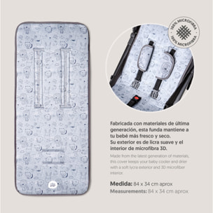 Colchoneta Mod Cat Gris