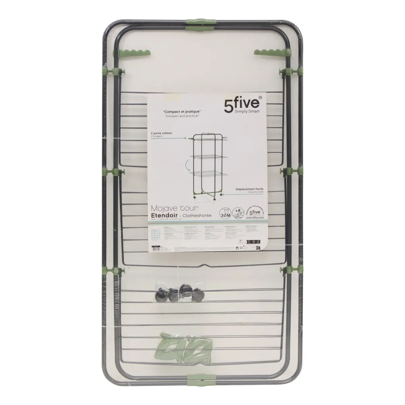 Étendoir à linge pliant tour 30m Mojave