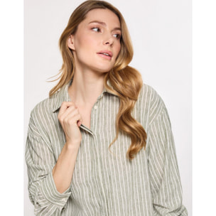 Blusa Manga Larga Verde - Bitania