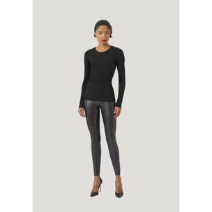 Top a maniche lunghe Fine Merino Rib Top L. Sleeves