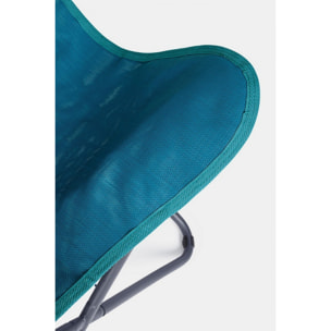 Poltrona BUTTERFLY blu pavone