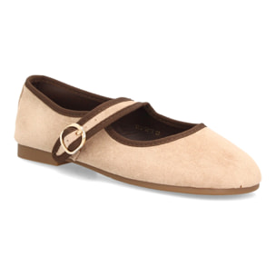 Bailarinas barefoot mujer con hebilla ajustable