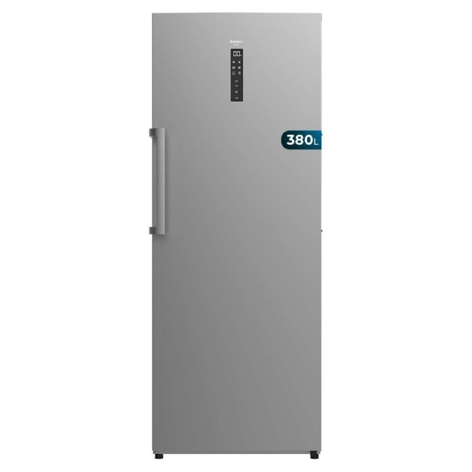 Cecotec Congelador vertical Bolero CoolMarket UF 380 inox D. 1950W capacidad XL