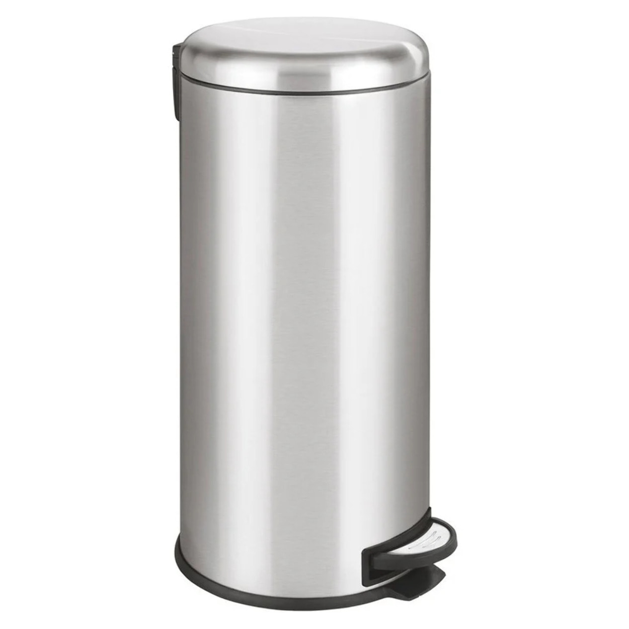 Poubelle à pédale inox URBAN argent 30L