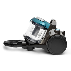 Aspirador ciclonico sin bolsa STC62 H.Koenig para suelos duros, tejidos y alfombras - filtro Hepa 12- 850W