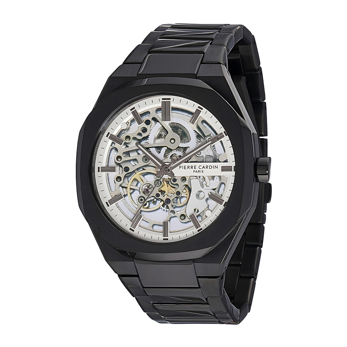 Reloj Pierre Cardin CF.1002.MB Hombre Analogico Automatico con Correa de Acero inoxidable