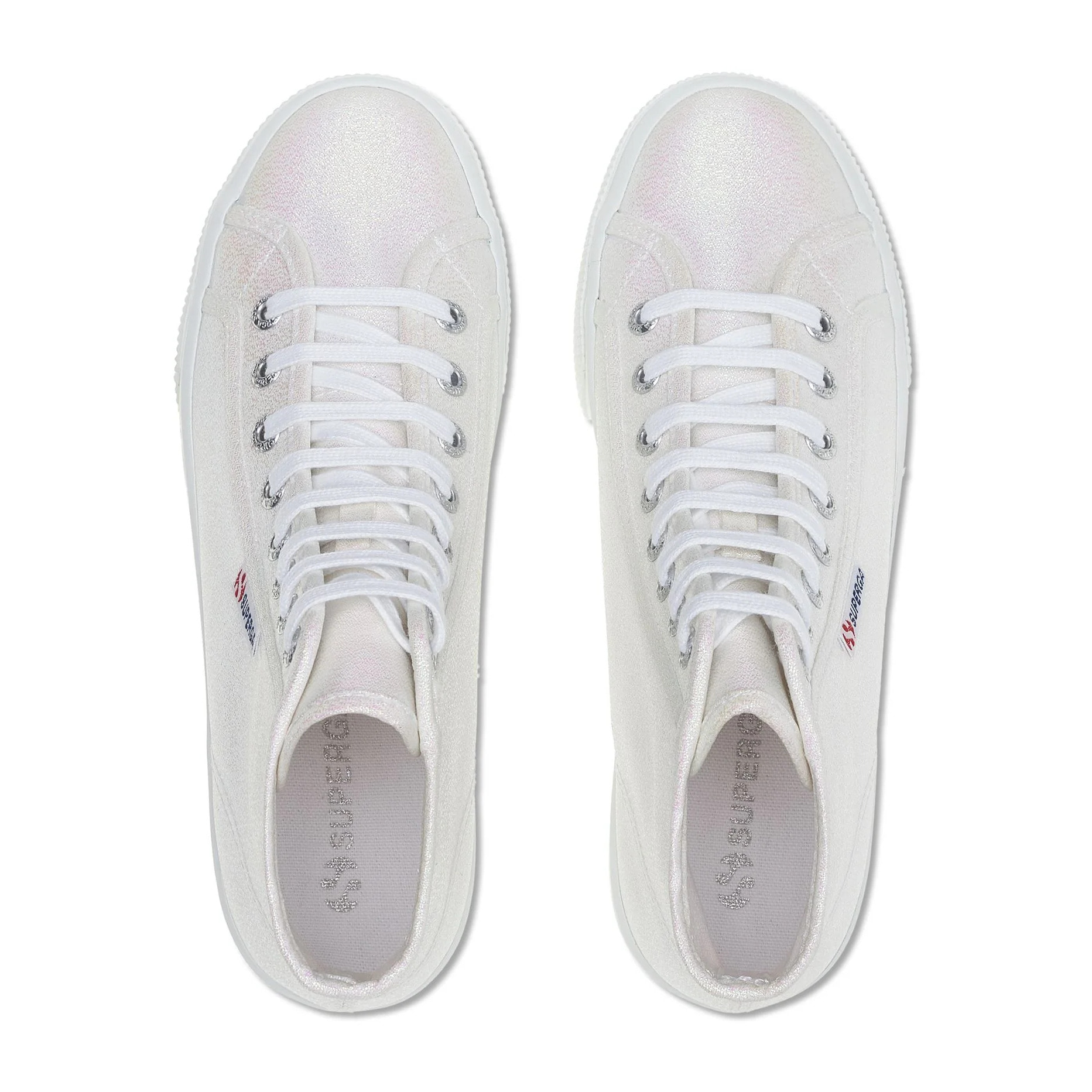 Scarpe da donna Superga Multicolore 2708 HI TOP LAME