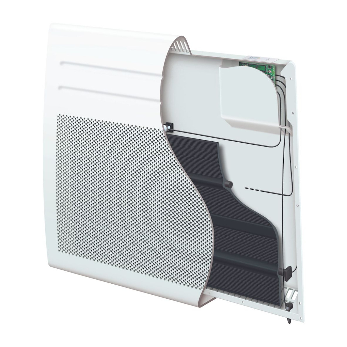 Radiateur électrique rayonnant digital Amadeus 3 horizontal blanc - 2000 W - THERMOR - 443223