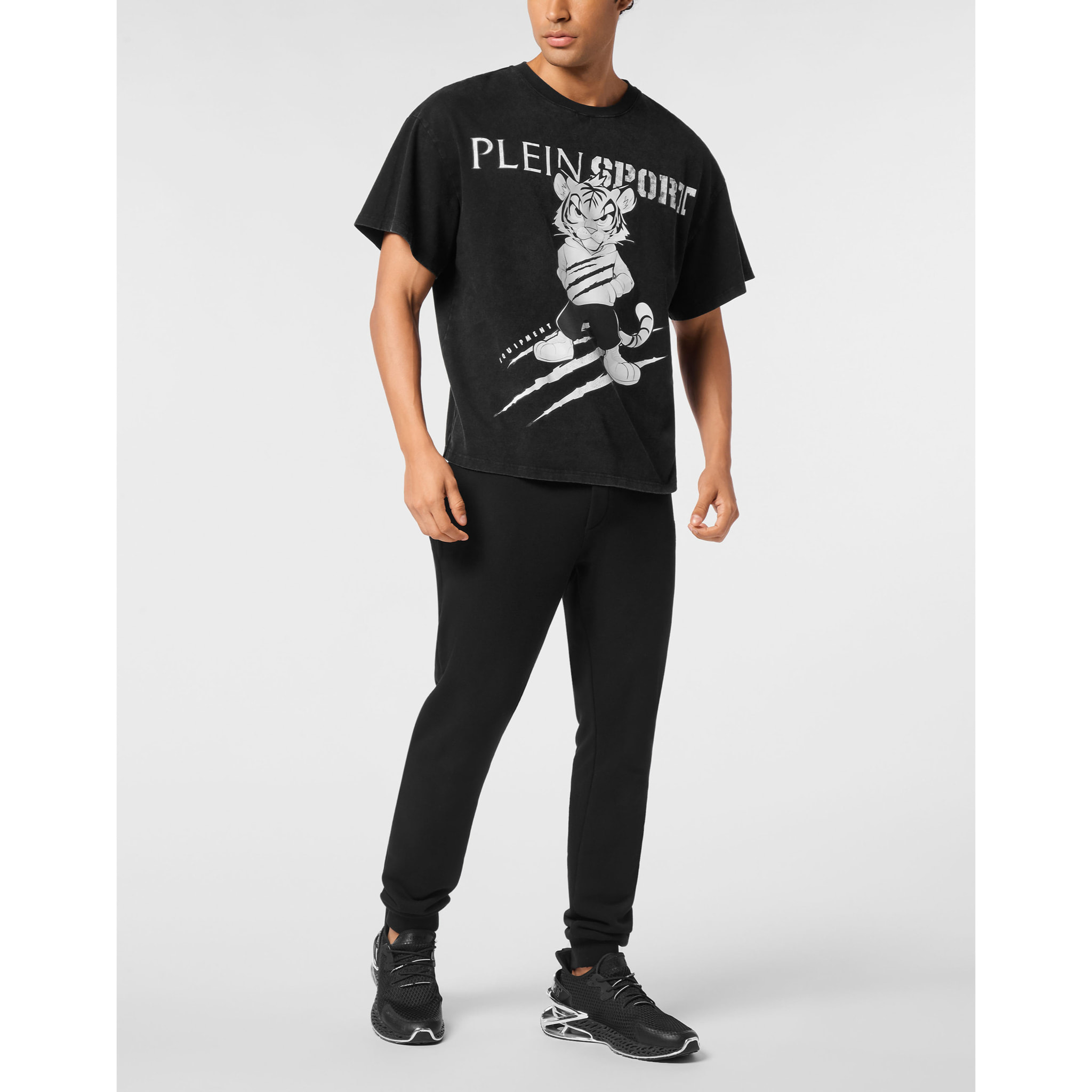 PLEIN SPORT T-Shirt Round Neck Ss TIGER