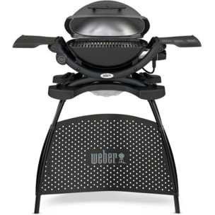 Barbecue électrique WEBER Q 1400 Stand dark grey Grill  sur pieds, 43x32 cm