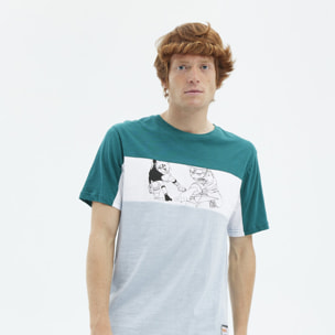 La colaboración oficial Naruto X Hydroponic presenta las clásicas camisetas de 3 cortes, esta vez con NARUTO UZUMAKI y SASUKE UCHIHA portando sus armas ninja (Kunai). NA KUNAI Hydroponic