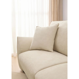 Sofá Cama Premium - Apertura Estilo Italiano - Colchón Matrimonio Alta Gama - Tejido Anti-Manchas - Cojines incluidos - 5 Años de Garantía