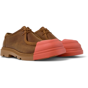 Zapatos de cordones - CAMPER Junction - Marron - Piel de ante