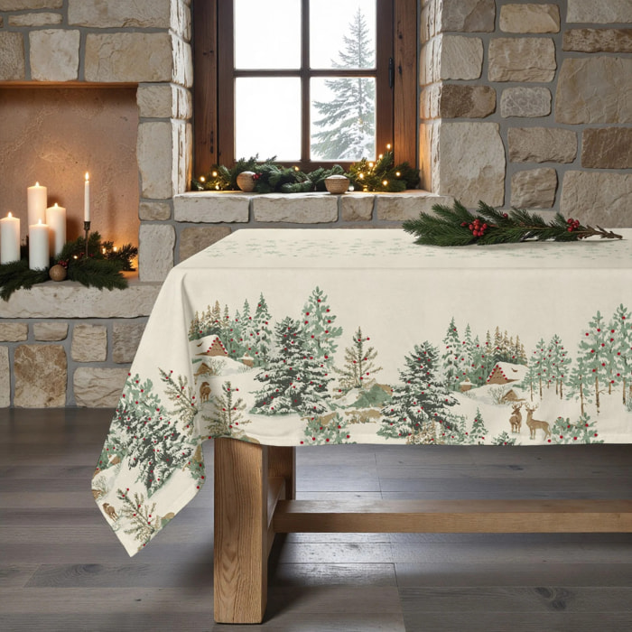 Nappe anti-taches New christmas ciervo 1225