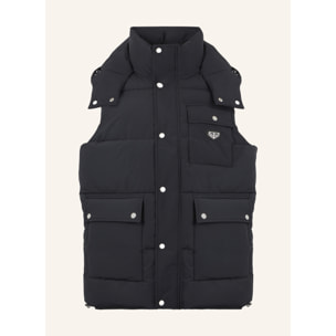 PHILIPP PLEIN Chaleco acolchado de plumón GOTHIC PLEIN