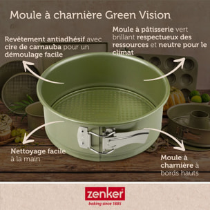 Moule à manqué à charnière Zenker Green Vision