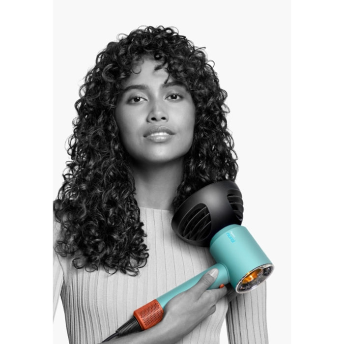 Phon Asciugacapelli Dyson Supersonic Nural™ (acquamarina/tangerine) | Ricondizionato