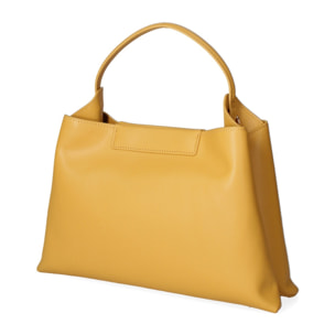 Borsa a mano da donna - Modello False - 100% pelle riciclata - 30.0 x 22.0 x 7.0 cm