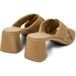 Sandalias - CAMPER Kiara - Marron - Textil técnico (poliéster reciclado)
