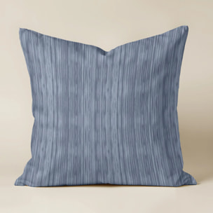 Housse de coussin Lesa 125 Steel Blue 45x45 cm 100% coton