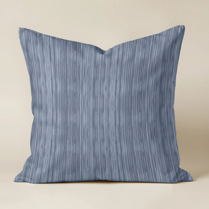 Housse de coussin Lesa 125 Steel Blue 45x45 cm 100% coton