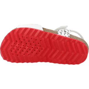 Sandalias Niño de la marca GEOX  modelo B SANDAL CHALKI GIRL BLANCO