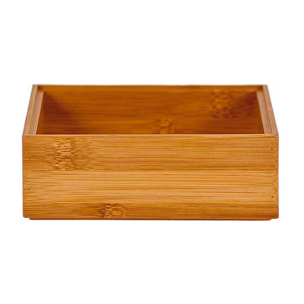 Organizador bambu apilable 15x15cm colección kinvara