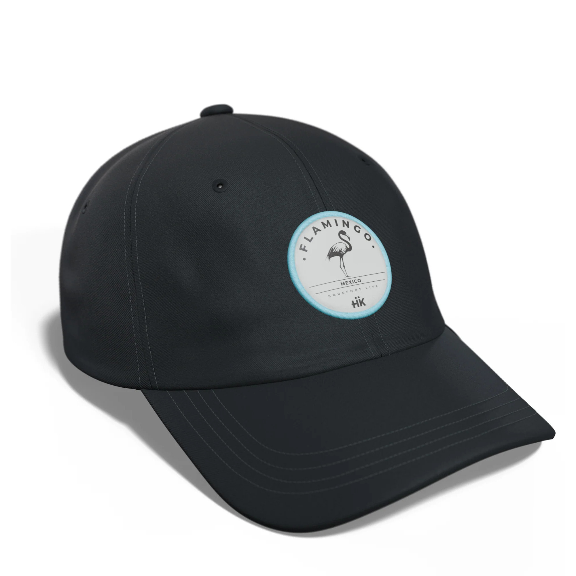 Gorras Hanukeii Flamingo Black / Blue