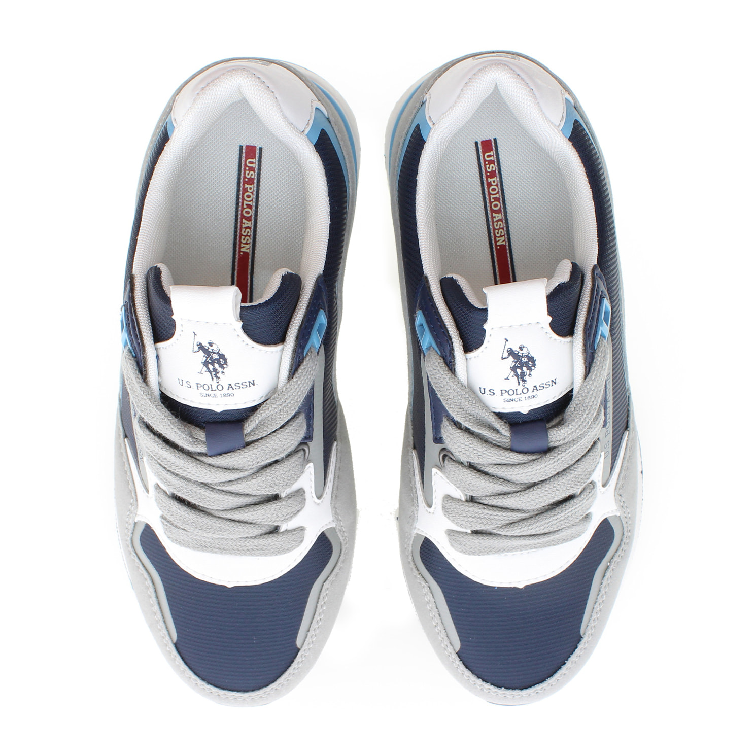 Sneakers U.S. Polo Assn Light Grey-Blue