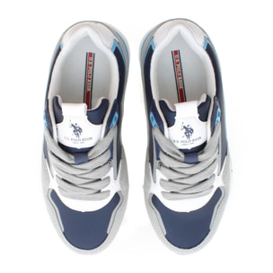 Sneakers U.S. Polo Assn Light Grey-Blue