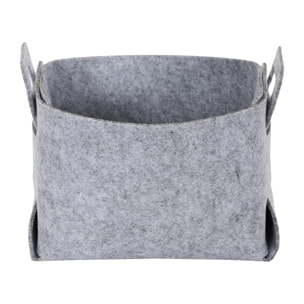 Lot De 3 Rangements En Feutre Pliables