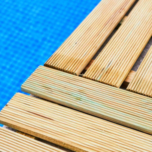 Tarima Madera De Pino 100x100 Cm Altura 44mm