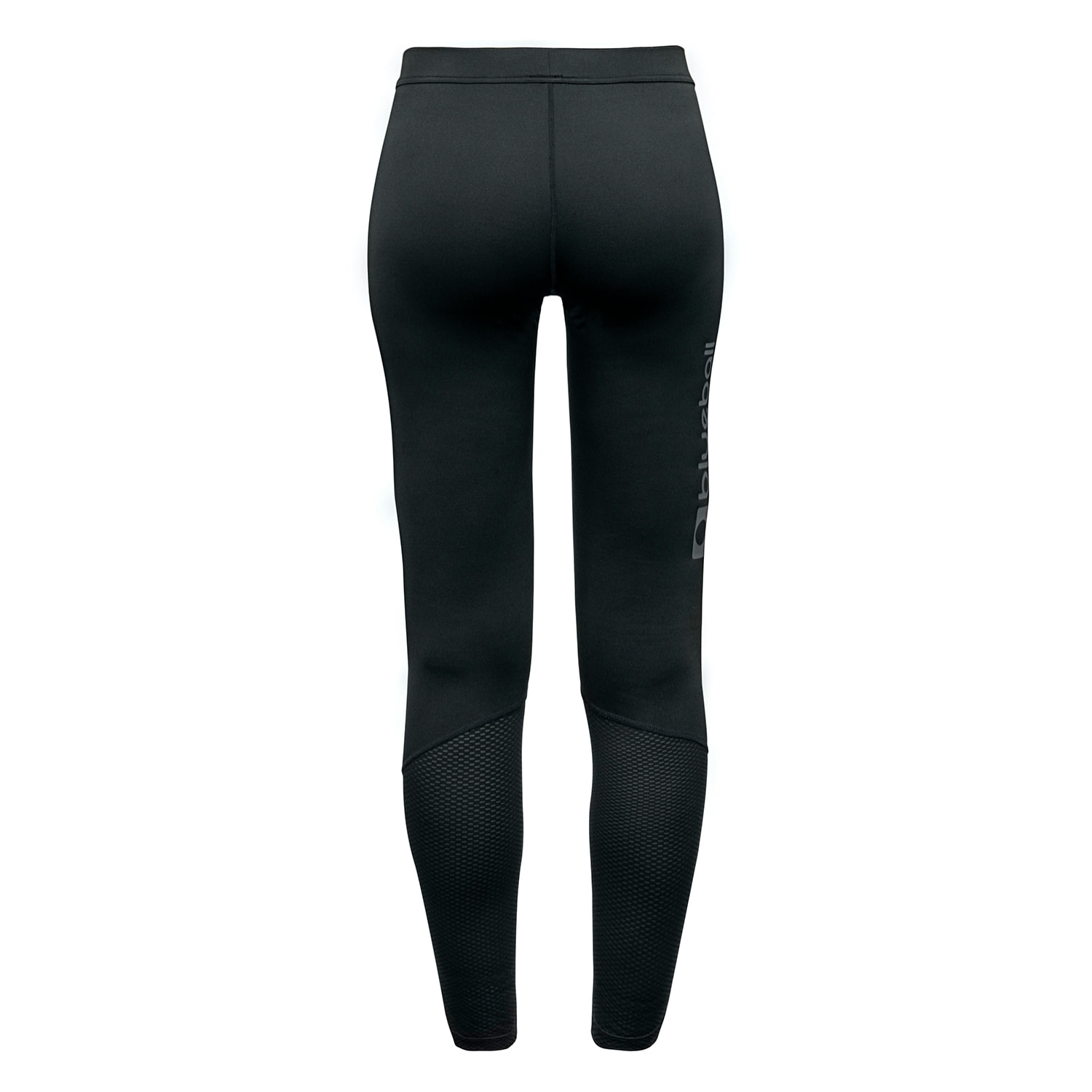 LEGGINGS DE COMPRESIÓN RUNNING PARA MUJER LARGO ENTERO BLUEBALL EN NEGRO