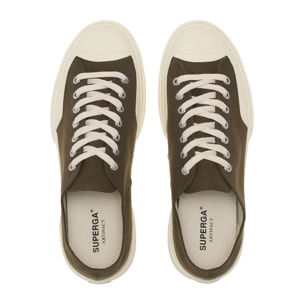 Superga - Zapatillas Unisex Blanco - 2432 WORKS LOW CUT COTTON CANVAS