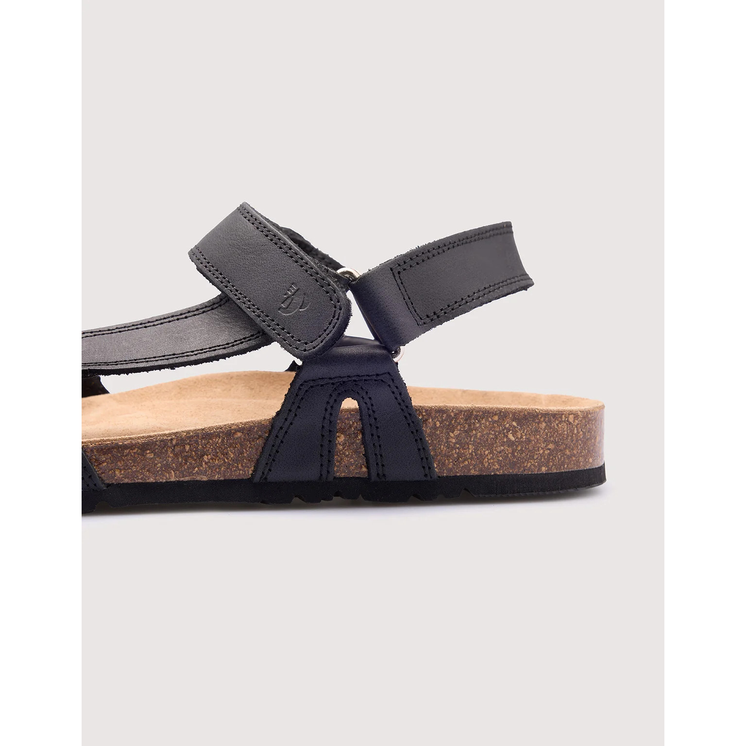 Sandalia Bio Piel Negro - Atacama