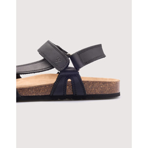 Sandalia Bio Piel Negro - Atacama