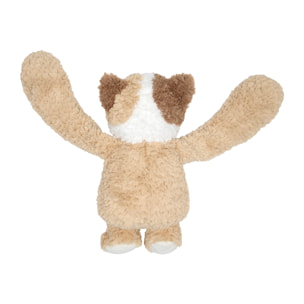 Peluche - JEUX 2 MOMES - Chat Calin Lestée - Douce - Blanc