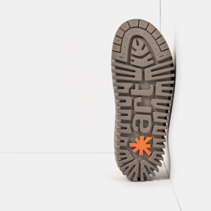 Sandalia de cuña 1676 MULTI DENIM-DARK ORANGE/BRIGHTON color Denim-dark orange