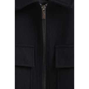 Chaqueta Humbolt azul marino con logo Polo Club