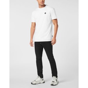 PHILIPP PLEIN Camiseta de cuello redondo y manga corta HEXAGON