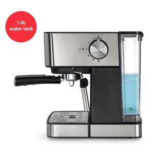 Solac - Cafetera Espresso Espresso 20 Bar 850 W