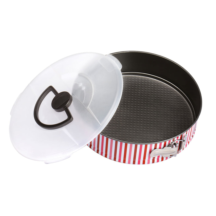 Tortiera con coperchio