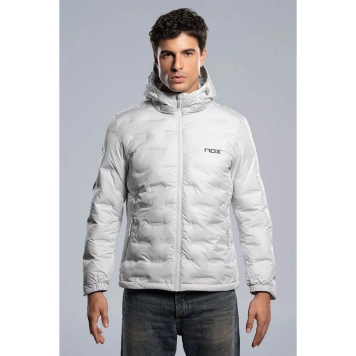Chaqueta acolchada TEAM gris para hombre