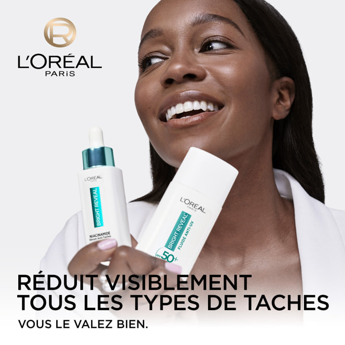 L'Oréal Paris Bright Reveal Fluide Anti-UV SPF50+ Anti-Taches Niacinamide 50ml
